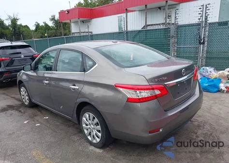 2015 Nissan Sentra Sv from USA, damaged, VIN 3N1AB7AP7FY328102